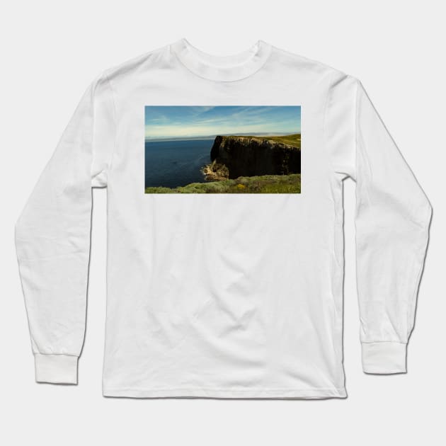 Channel Islands National Park Santa Cruz Island Long Sleeve T-Shirt by supernova23